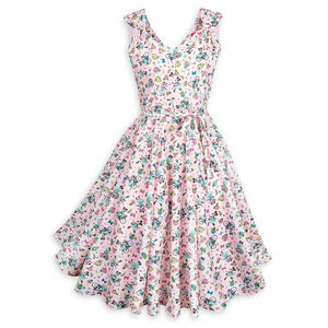 NEW DISNEY Dress Shop Epcot Flower & Garden Festival Dress Mini Blooms Pink 2X